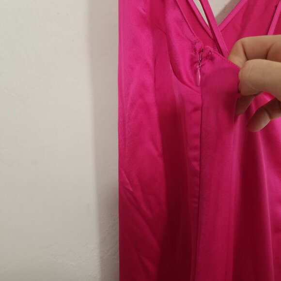 Victoria's Secret Satin Jumpsuit Pink Size L - Picture 6 of 8
